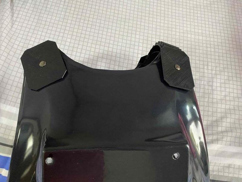 Tie Pilot costume Octagon on shoulder straps