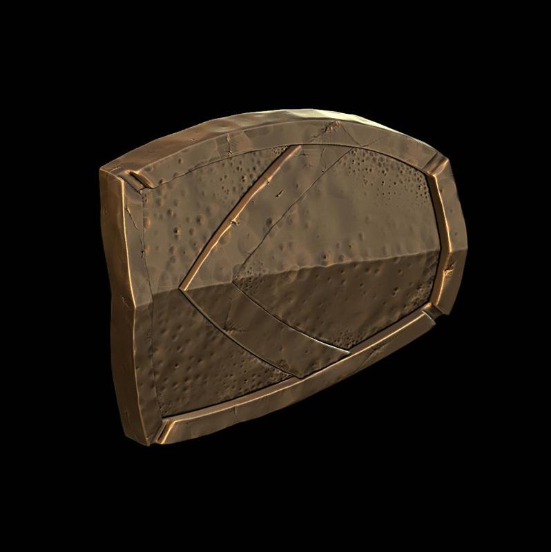 Leonidas cloak pin - add safety pin