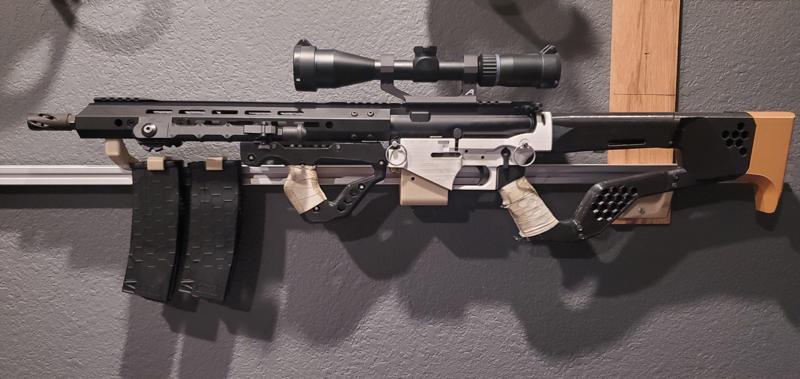 Ar 15 1010 Aluminium Extrusion wall mount