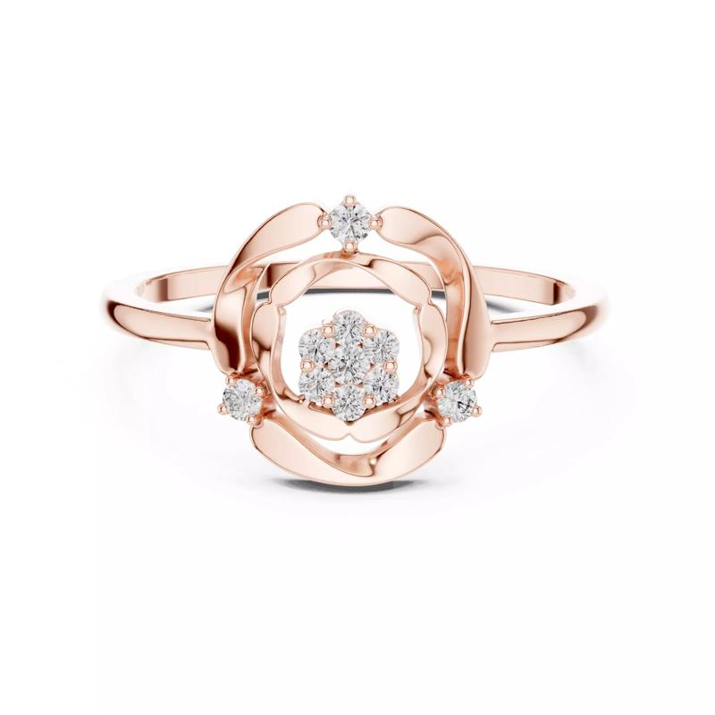 Round Cut  Diamond One Of Kind Wedding Ring 3DM STL Video