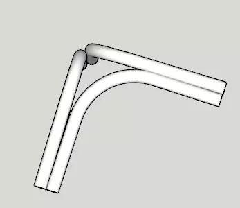 Furniture leg 130mm