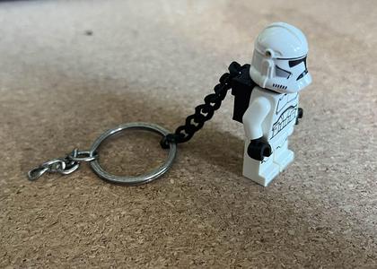 Minifigure Keychain Backpack | BrickBattleGear