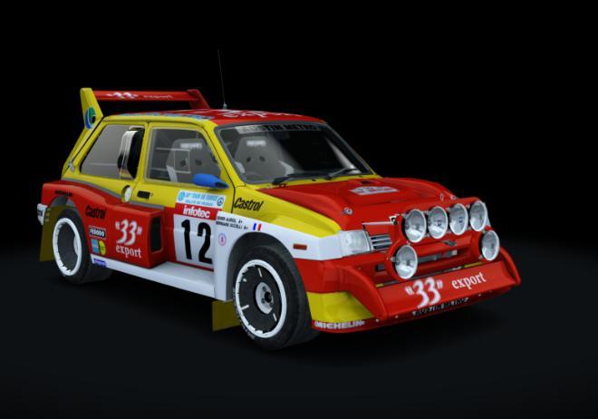 COLLECTION CARS MG METRO 6R4 (1985)