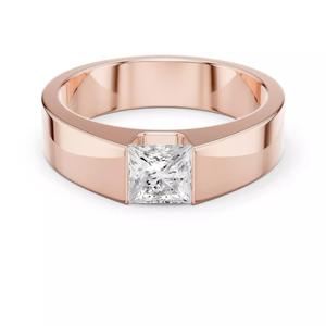 Solitaire Princess Cut Half Tension Set Engagement Ring  Video