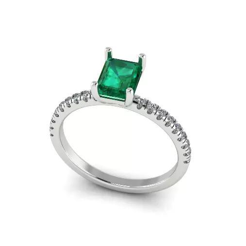 Solitaire engagement rings Model 7890