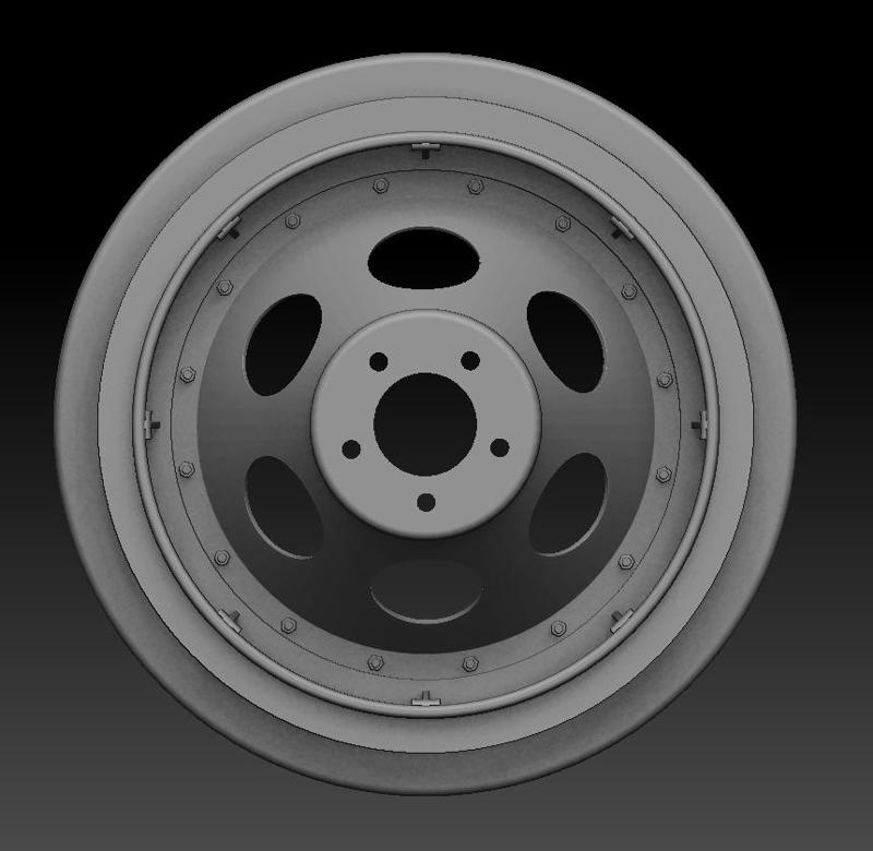 SPARE WHEEL, RAIL TYPE WC51