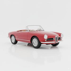 Iconic 1966 Alfa Romeo Spider "Duetto" – Precision 3D Printable Classic Italian Roadster Model