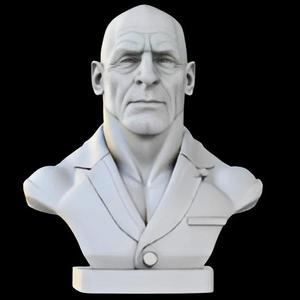 Black Adam Bust