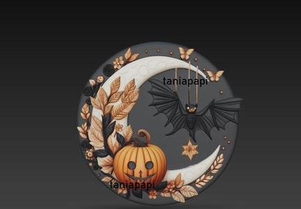 3D Halloween wall decoration