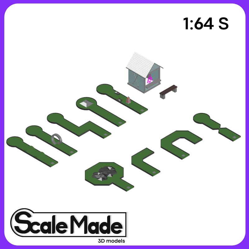 Mini Golf - S scale 1:64