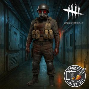 HUNK Residual Evil Dead by Daylight 3D Printable Model / HUNK Residual Evil Dead by Daylight 3D Printable Model