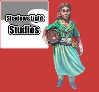Woman Tribe Mine 2 Model 3d