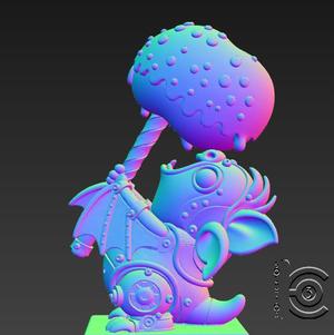 Caramel Apple Dragon - The Sweet Tooth Guardian