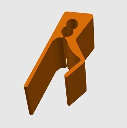 Suporte Largo Apoio Encosto De Braco 68mm volkswagen Vw Polo Virtus Nivus