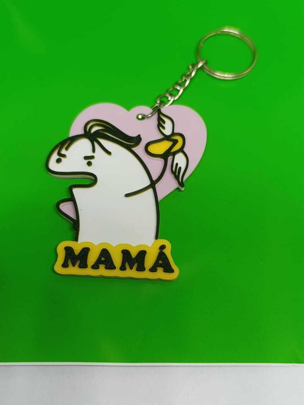 keychain - flork - mom -mother - flip-flops