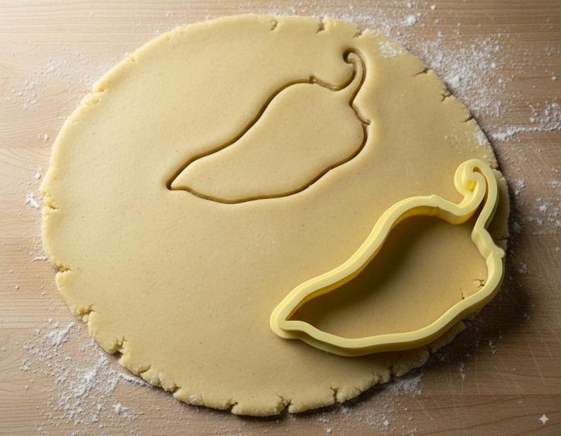 Chili Pepper Cookie Cutter 3D Print Model