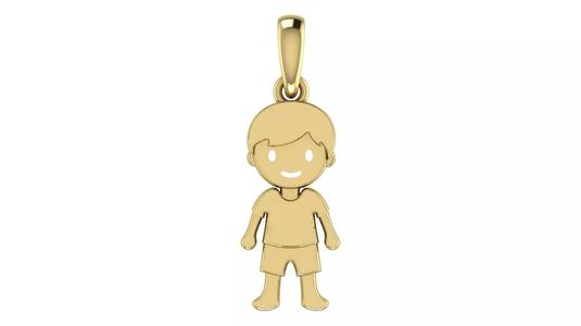 Boy Pendant 02