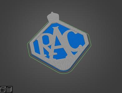 Classic Mini Cooper Mini Morris Austin Badge Emblem wall plaque RAC