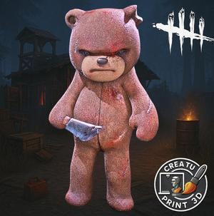 The Trapper Bear Dead by Daylight 3D Printable Model / El Trampas Oso Dead by Daylight Modelo 3D Impresible