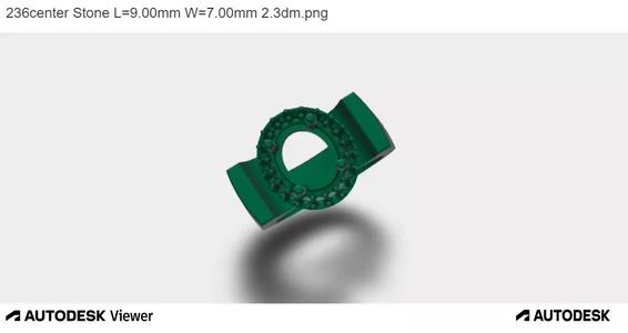 Men Oval Cut Ring