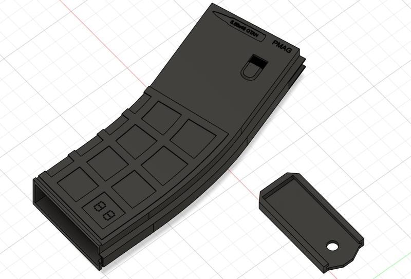 M4 GBBR WE MAGAZINE COVER