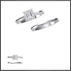 JCD Format Mens bridal set rings jewelry cad