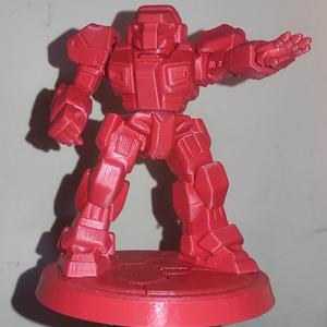 Wargaming Mech Warrior - SLAYBOT Posable  | Melee Sword Unit (Multi-Part & Single STL) ⚔️