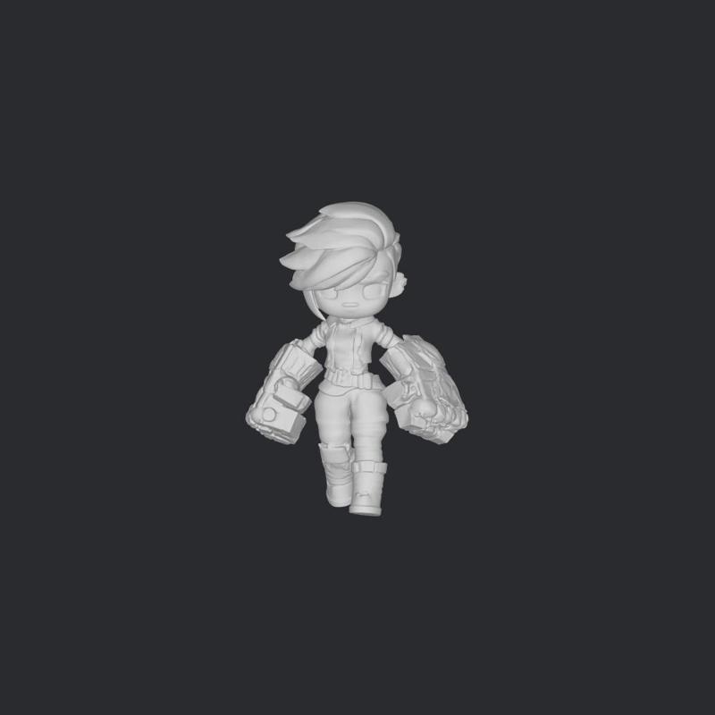Vi – 3D Printable Figurine
