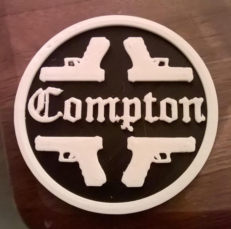 Compton Beer Mat / Drinks Coaster