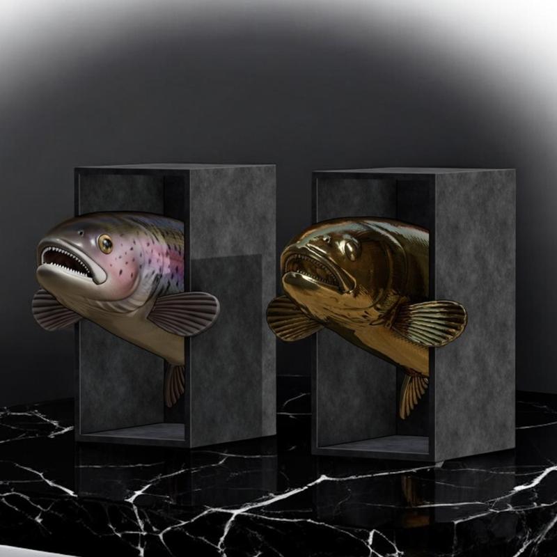 booknook 1 fish rainbow trout / Oncorhynchus mykiss