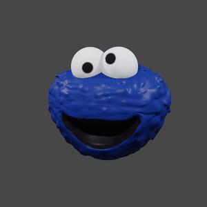 Sesame Street cookie monster Head