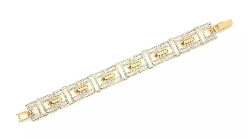 Diamond Bracelet 3D print model