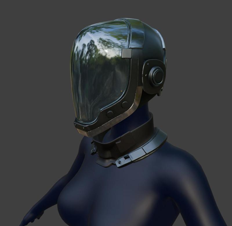 Warframe Helmet & Gorget