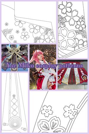 Yae Miko Patterns | GENSHIN IMPACT