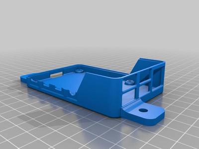 Raspberry Pi 4 B 2020 Case mounting remix.