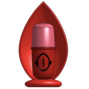 Hazbin Hotel Alastor Microphone Decoration