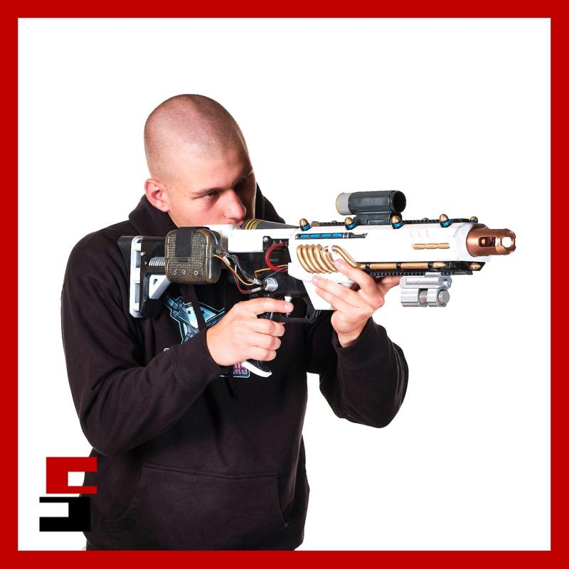 Helldivers 2 PLAS-101 Purifier plasma rifle replica prop weapon gun cosplay