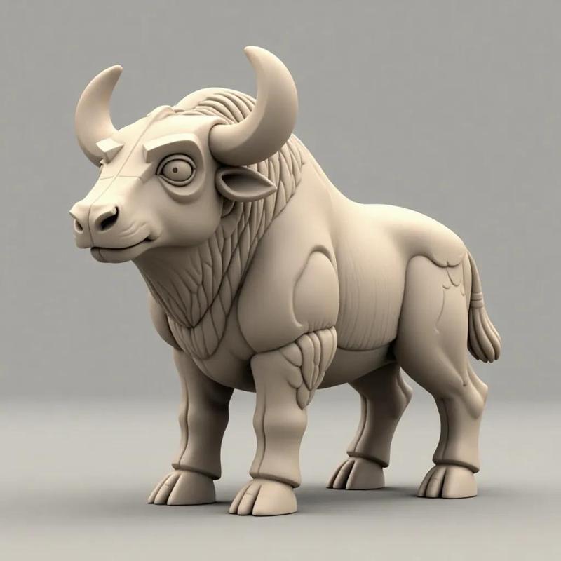 Majestic Bull Figurine 🐂👑