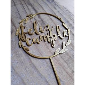 happy birthday cake topper