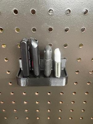 Pegboard USB Stick Organizer