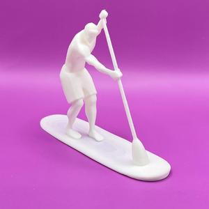 Paddle Surfer – Dynamic Stand-Up Paddleboarder Statue