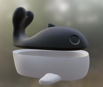 WHALE SOAP DISH