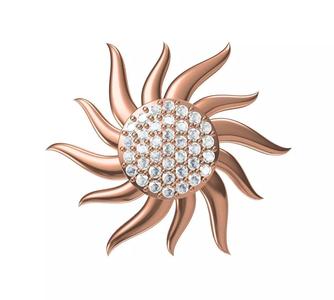 Women Unique Pendant STL JCD Details