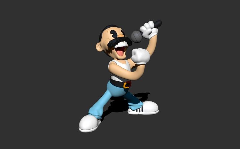 freddie mercury rubber hose