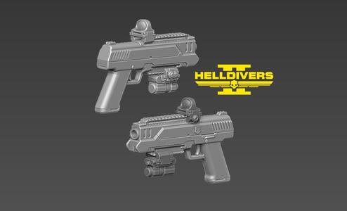 P-113 Verdict 3D MODEL HELLDIVERS 2