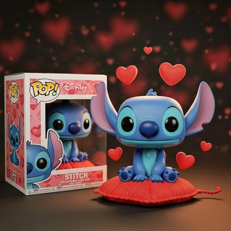 Stitch Funko Pop Inspired 3D Model - Cute Alien Figure for Collectors