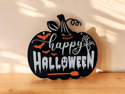 Happy Halloween Wall Sign