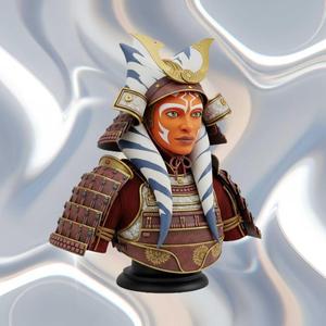 Samurai Warrior Bust - Inspired by Galactic Legends | 3D Printable Fan Art
