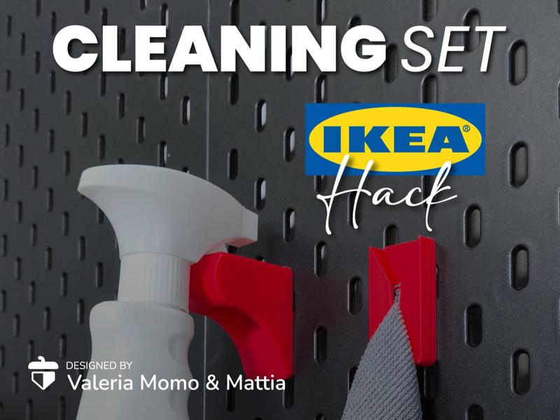 IKEA Skadis Hack – Cleaning Set Holder! Smart Idea