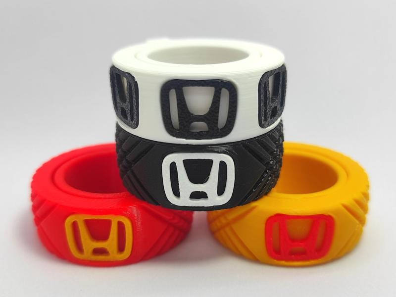 Honda Logo Keychain